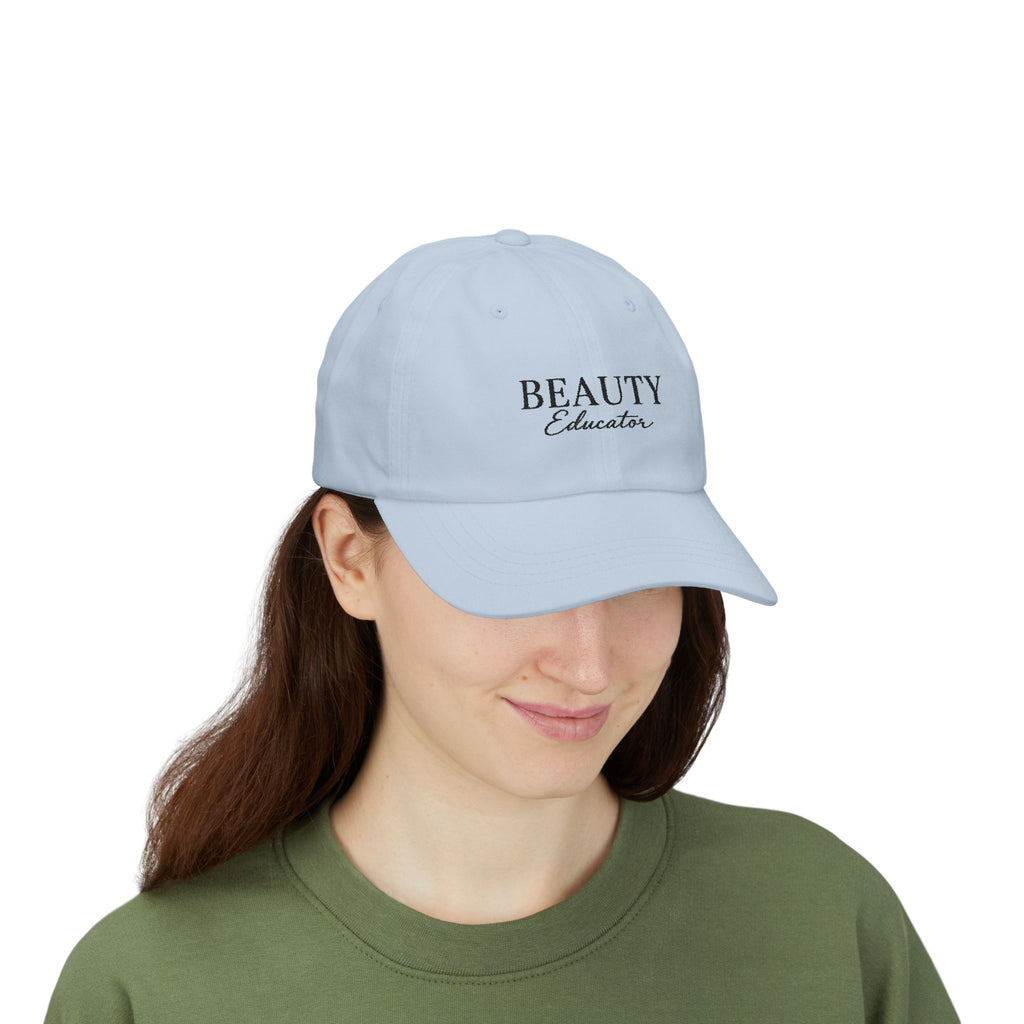 Beauty Educator — Embroidered Premium Cap