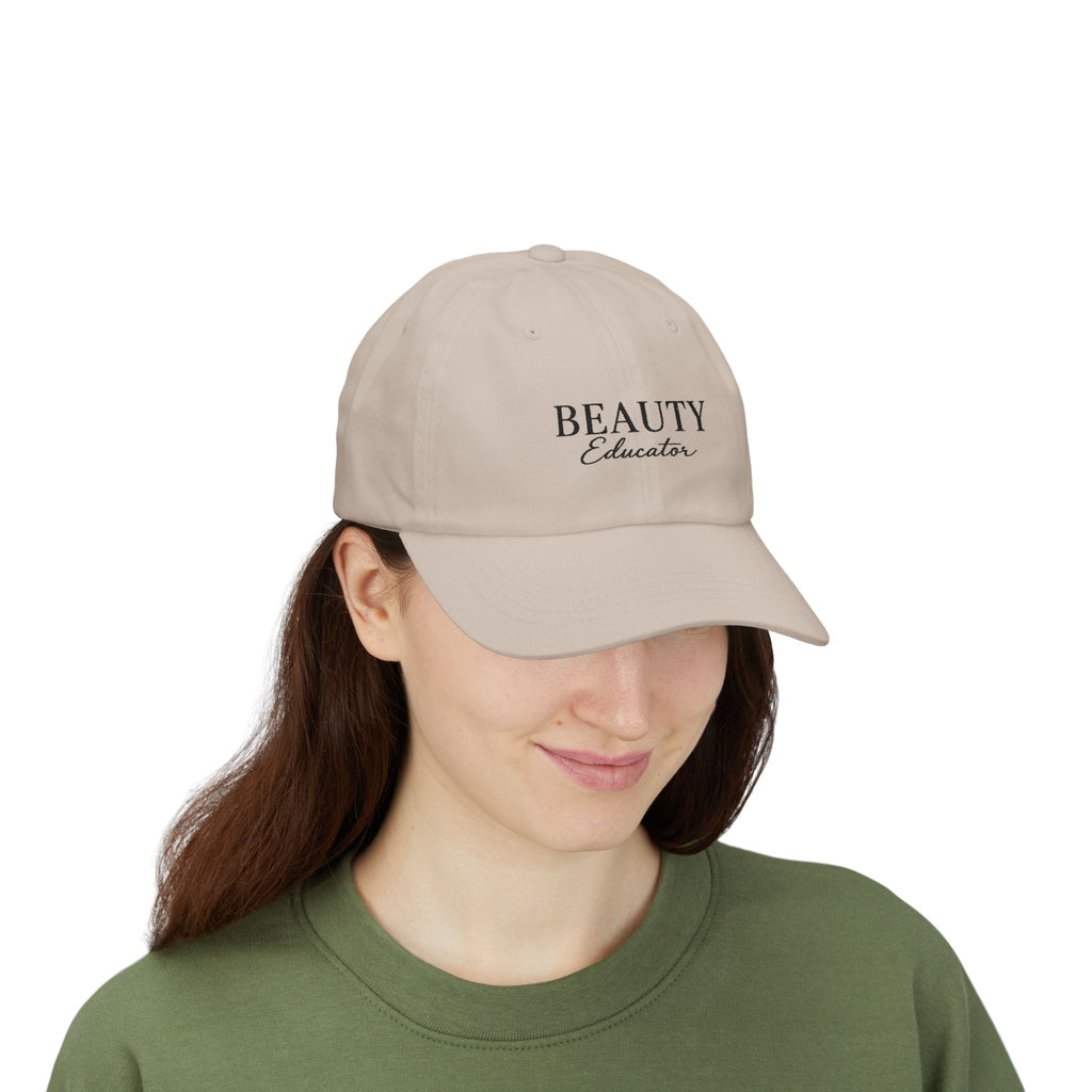 Beauty Educator — Embroidered Premium Cap