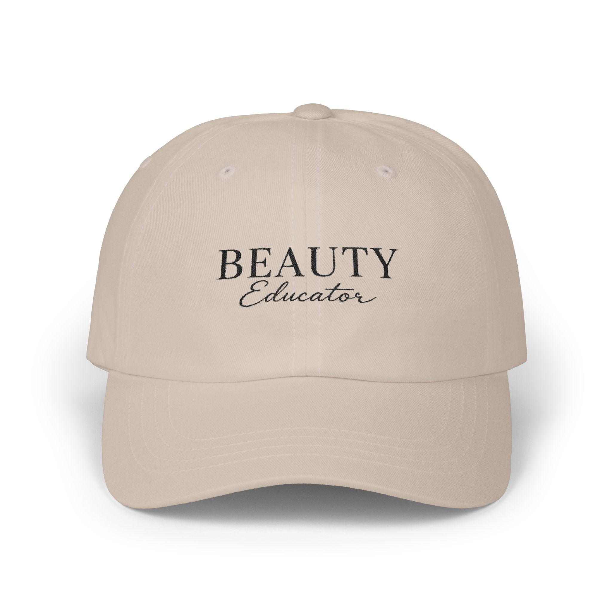 Beauty Educator — Embroidered Premium Cap