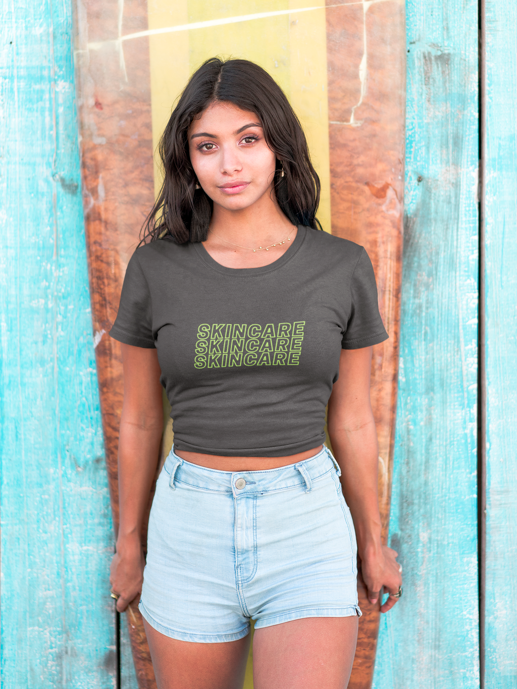 Skin Care Club— Crop Tee