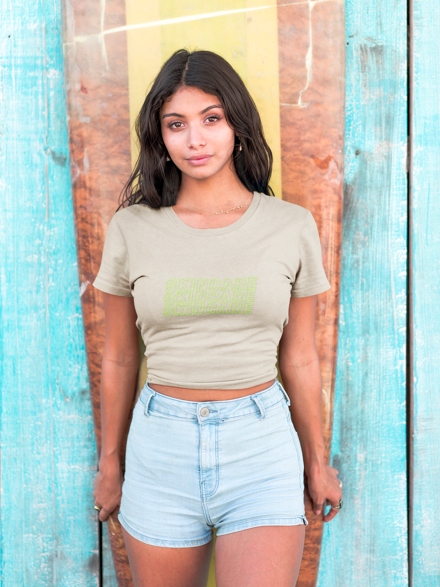 Skin Care Club— Crop Tee