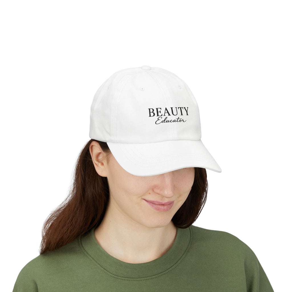 Beauty Educator — Embroidered Premium Cap