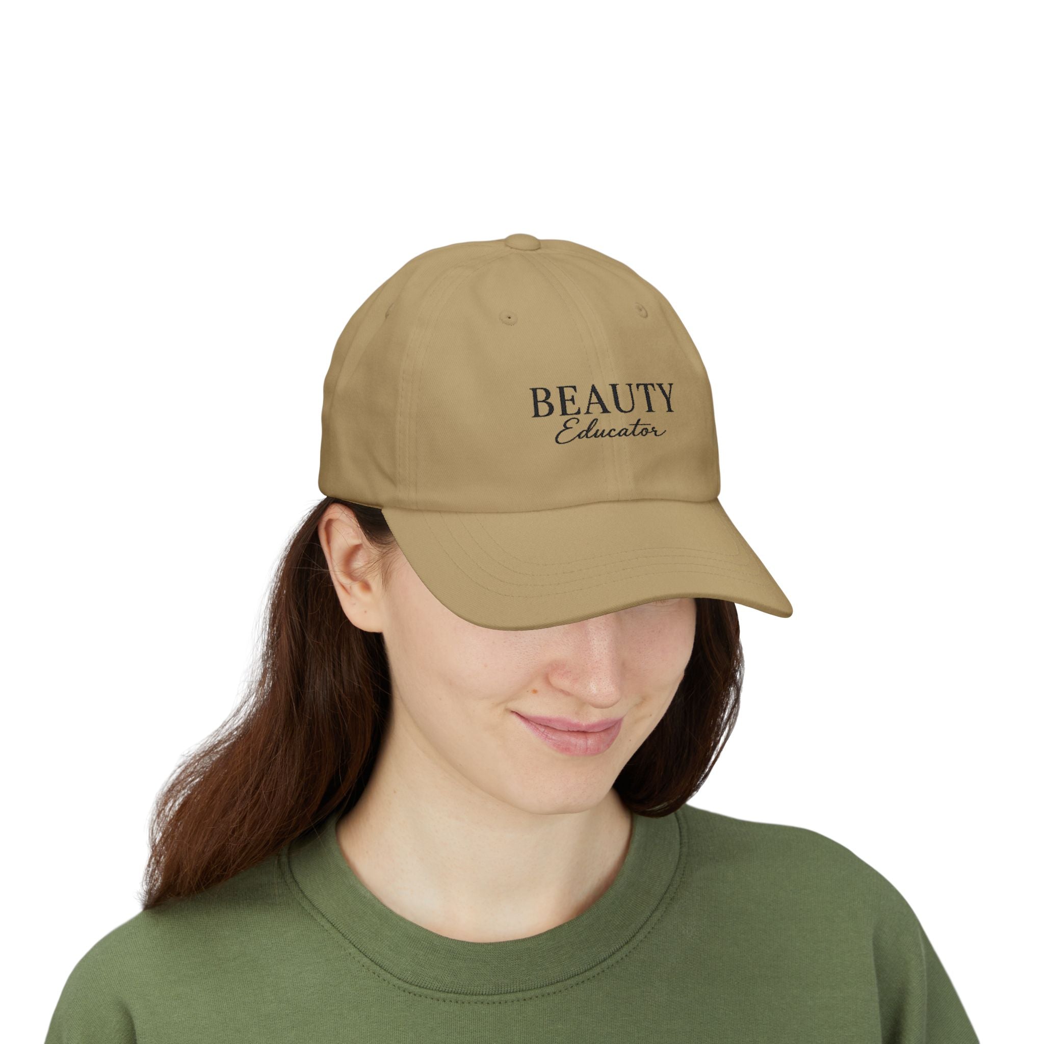 Beauty Educator — Embroidered Premium Cap