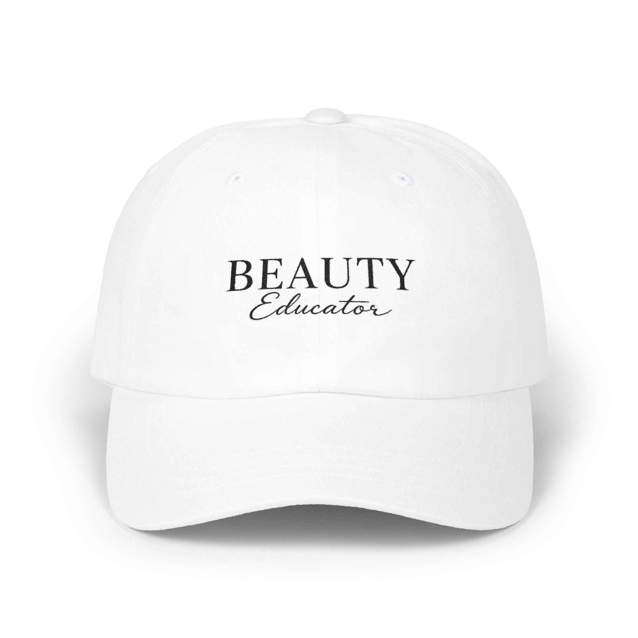 Beauty Educator — Embroidered Premium Cap